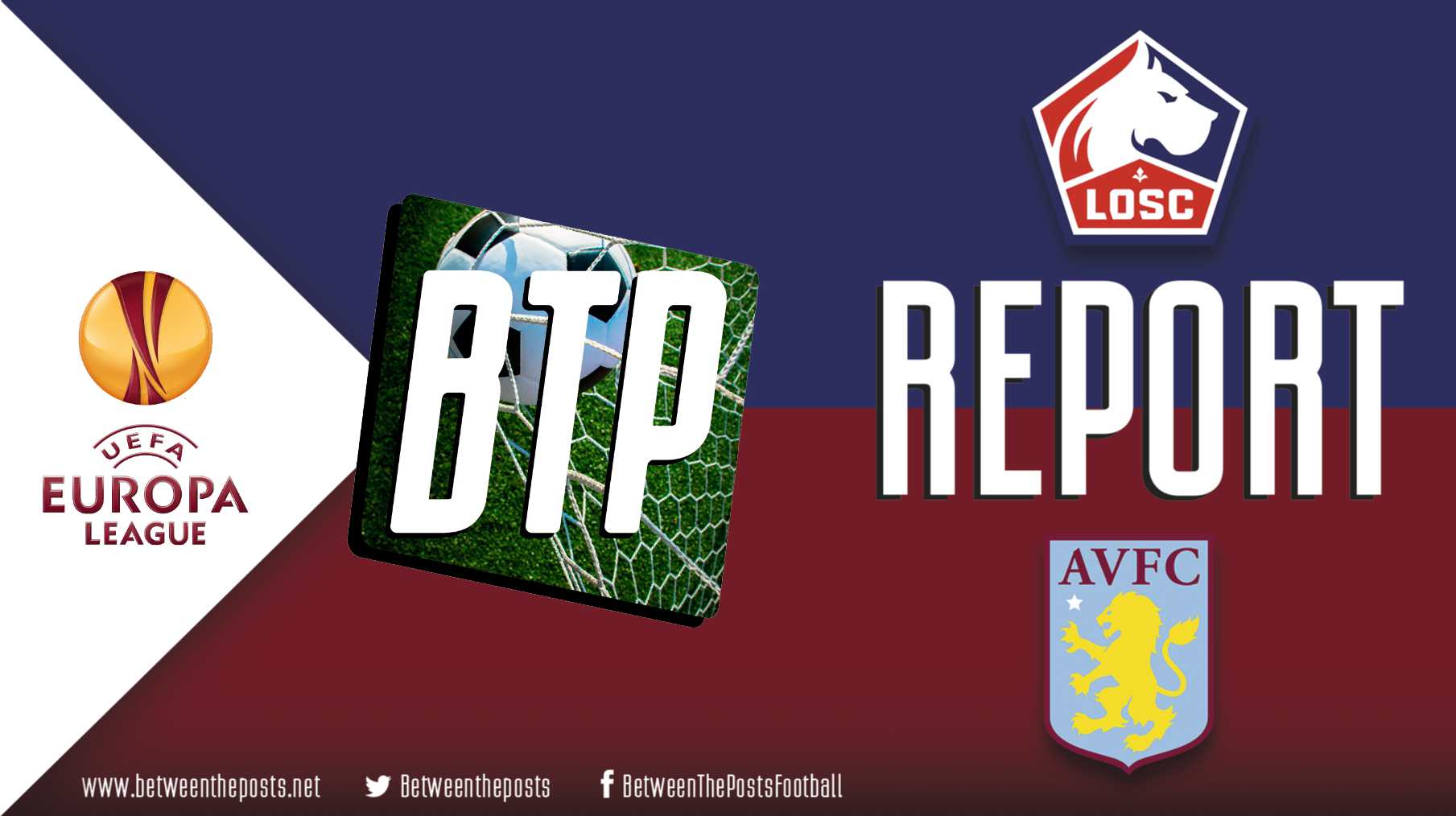 Lille Aston Villa 0-1 Europa League