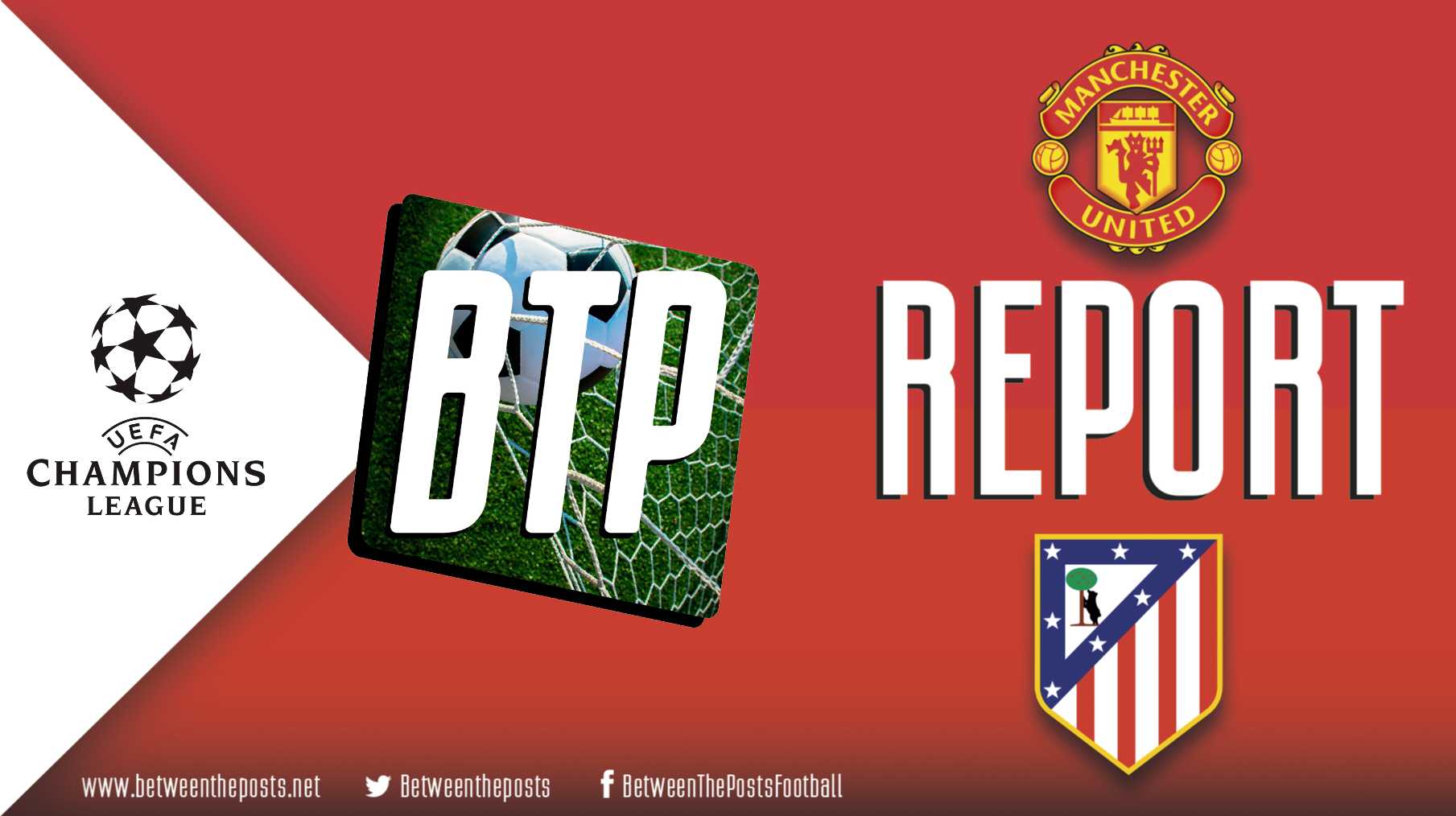 Manchester United Atletico Madrid 0-1 Champions League