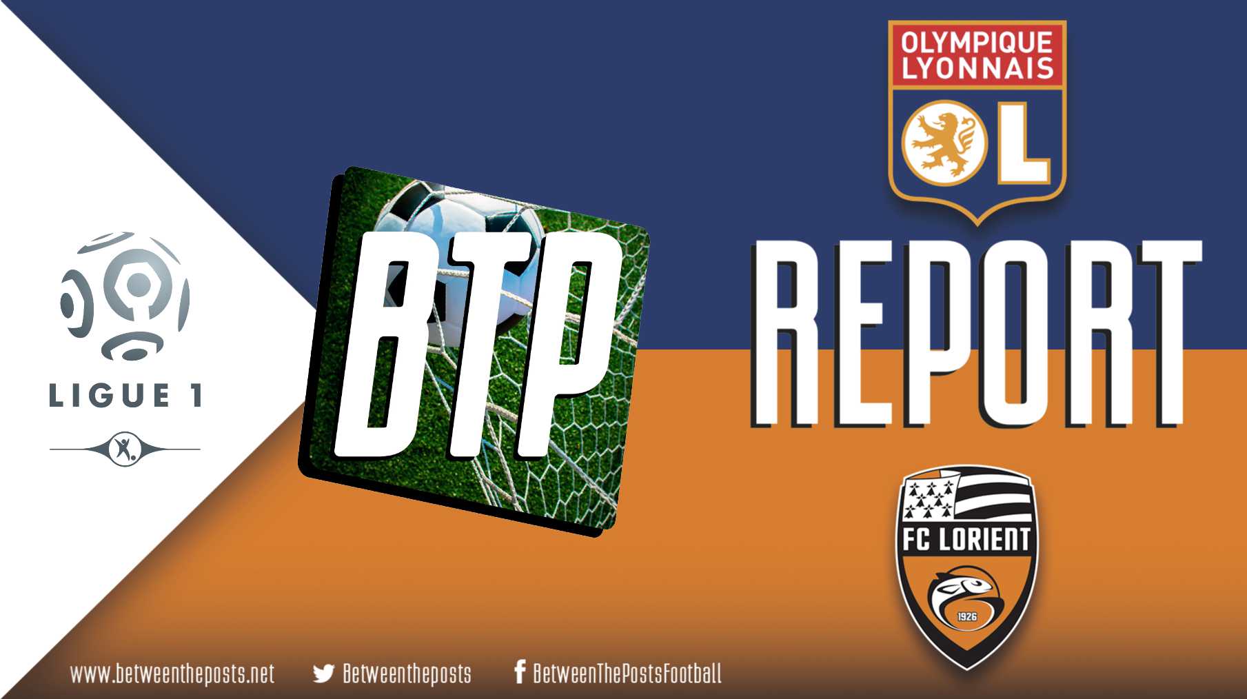 Lyon Lorient 2-0 Ligue 1