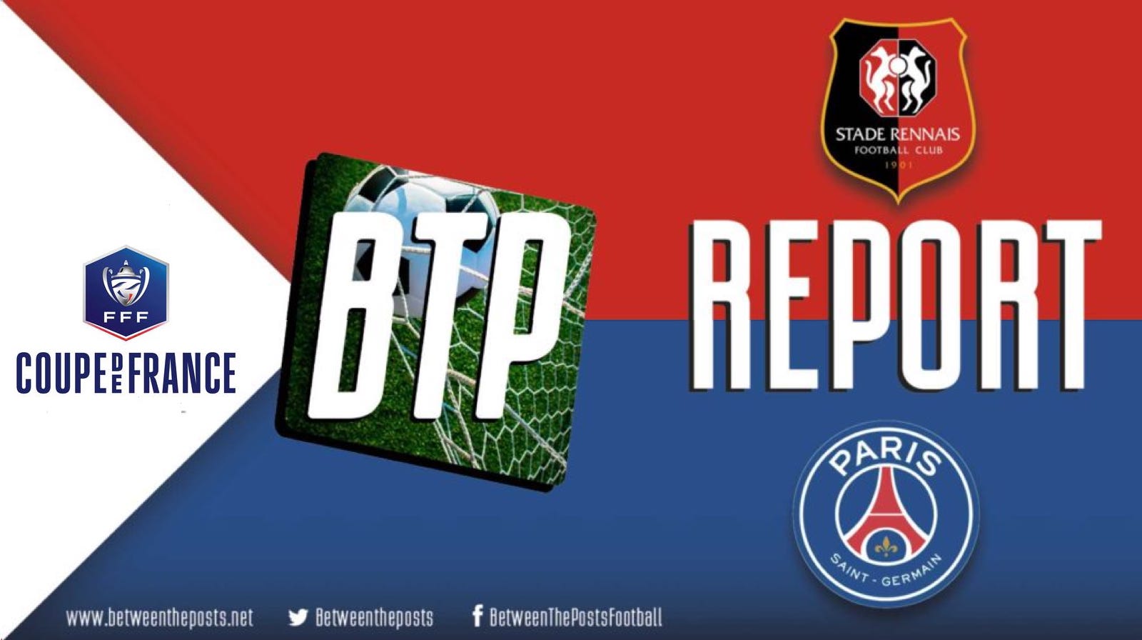 Tactical analysis Stade Rennais Paris Saint-Germain 2-2 Coupe de France