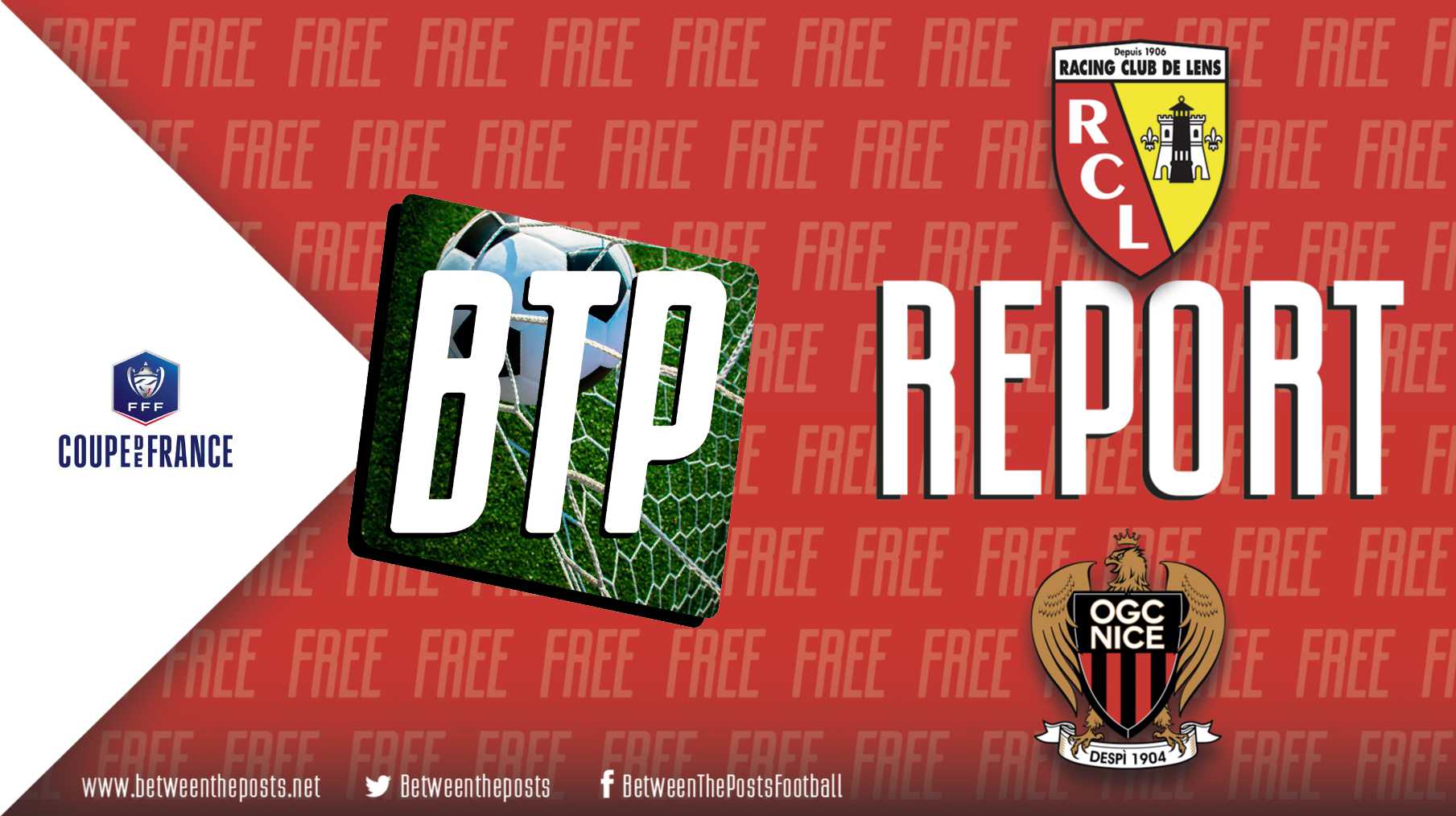 RC Lens OGC Nice 3-1 Coupe de France