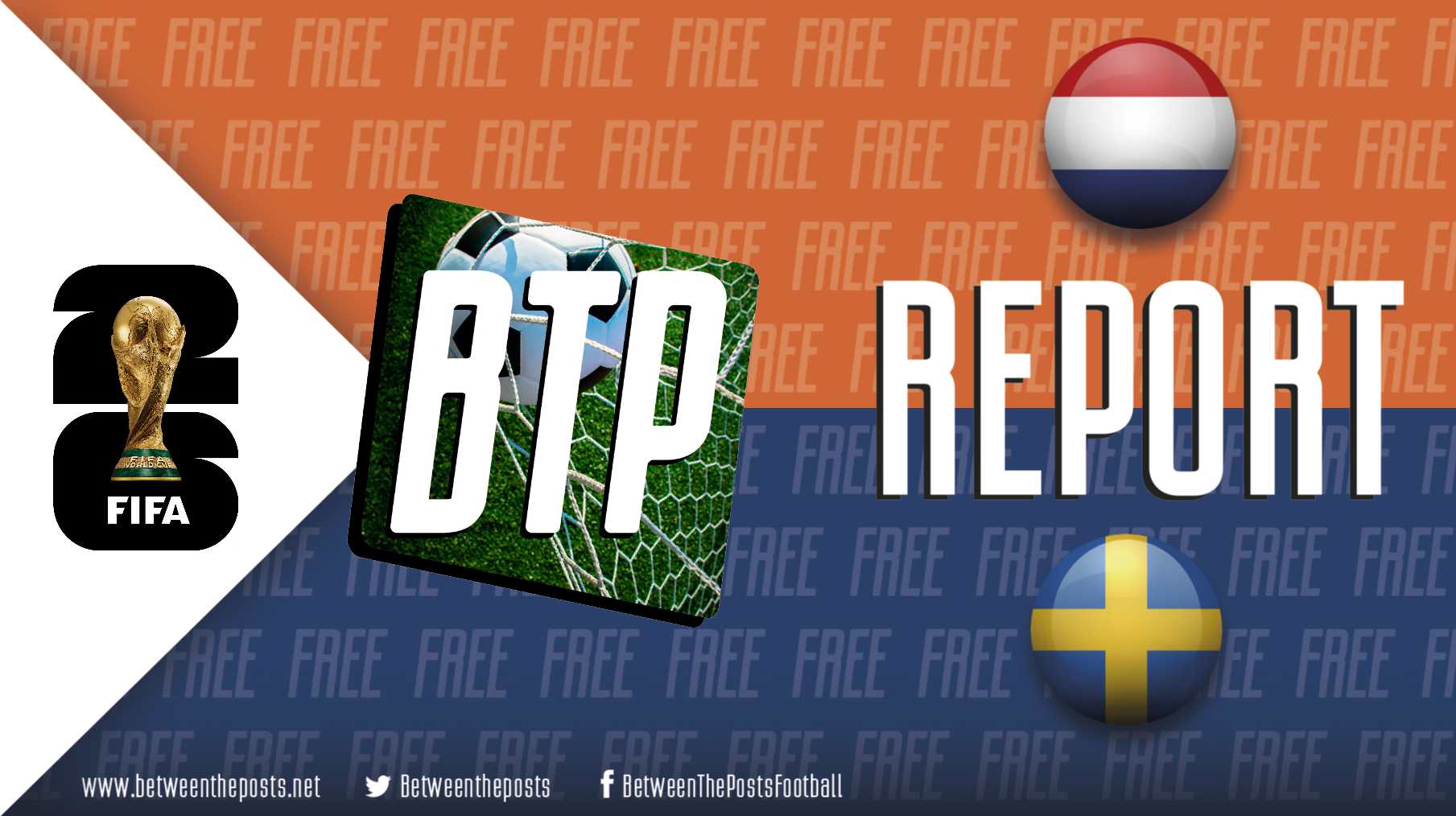 Netherlands Sweden 5-1 FIFA World Cup Brobbey Potter Koeman