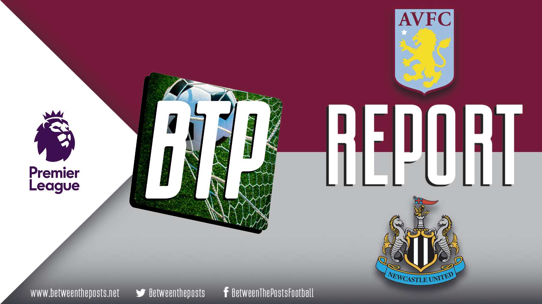 Aston Villa Newcastle United 0-3 Premier League