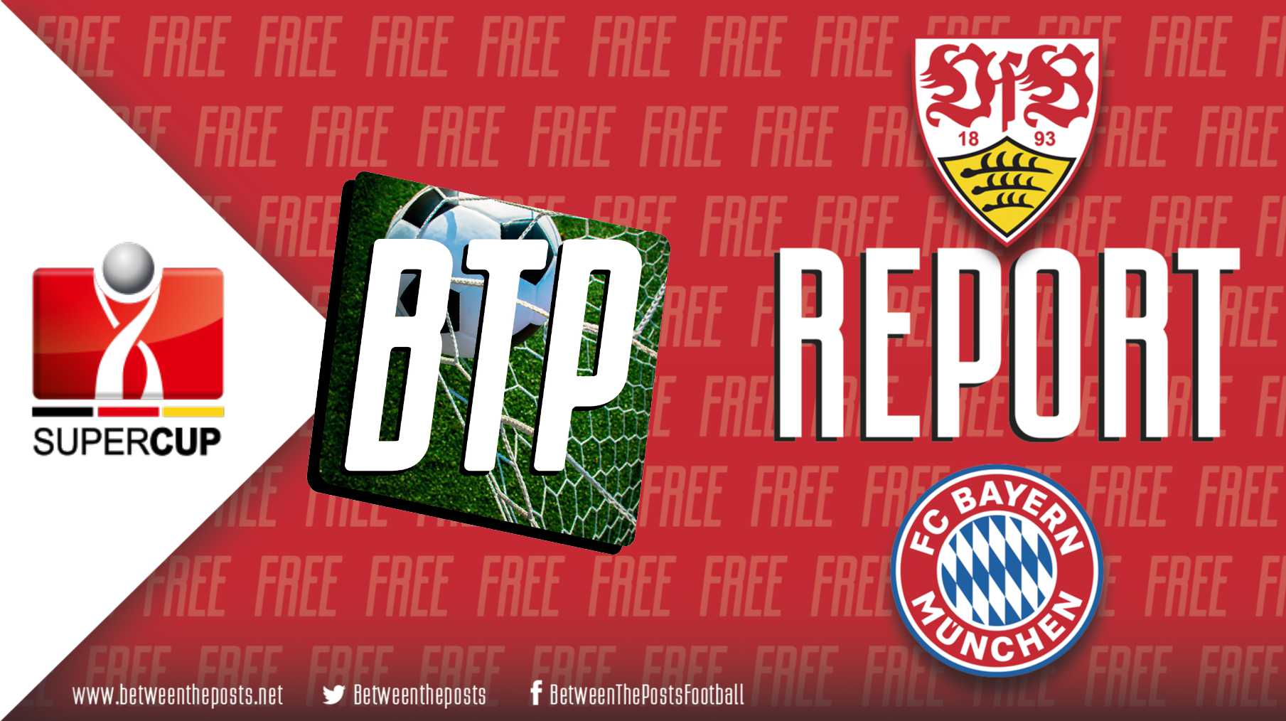 Stuttgart Bayern Munich 1-2 German Super Cup