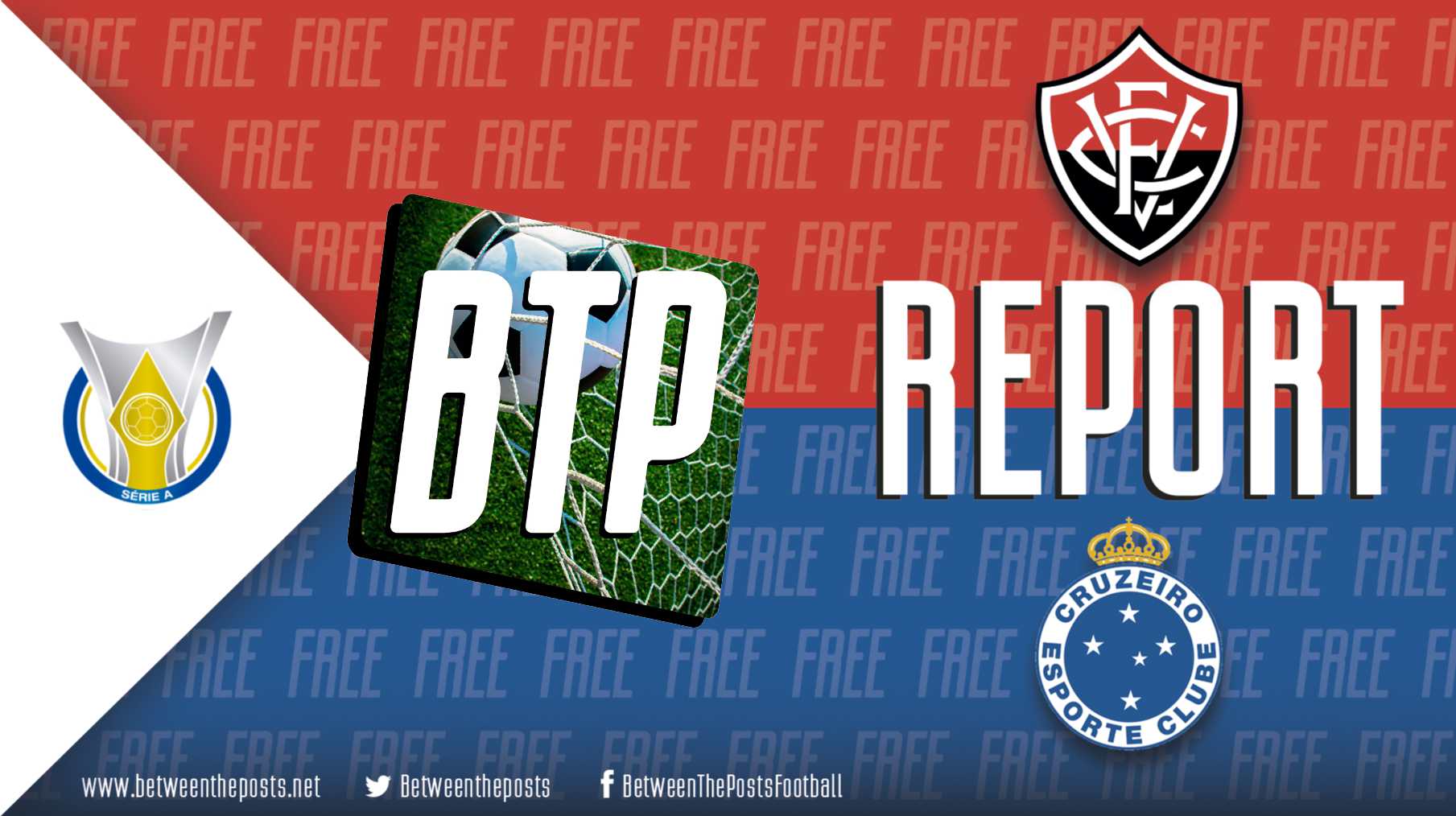 Vitória – Cruzeiro: Cruzeiro are dominated in the first half, but turn it around through a sequence of events and mistakes (1-3)