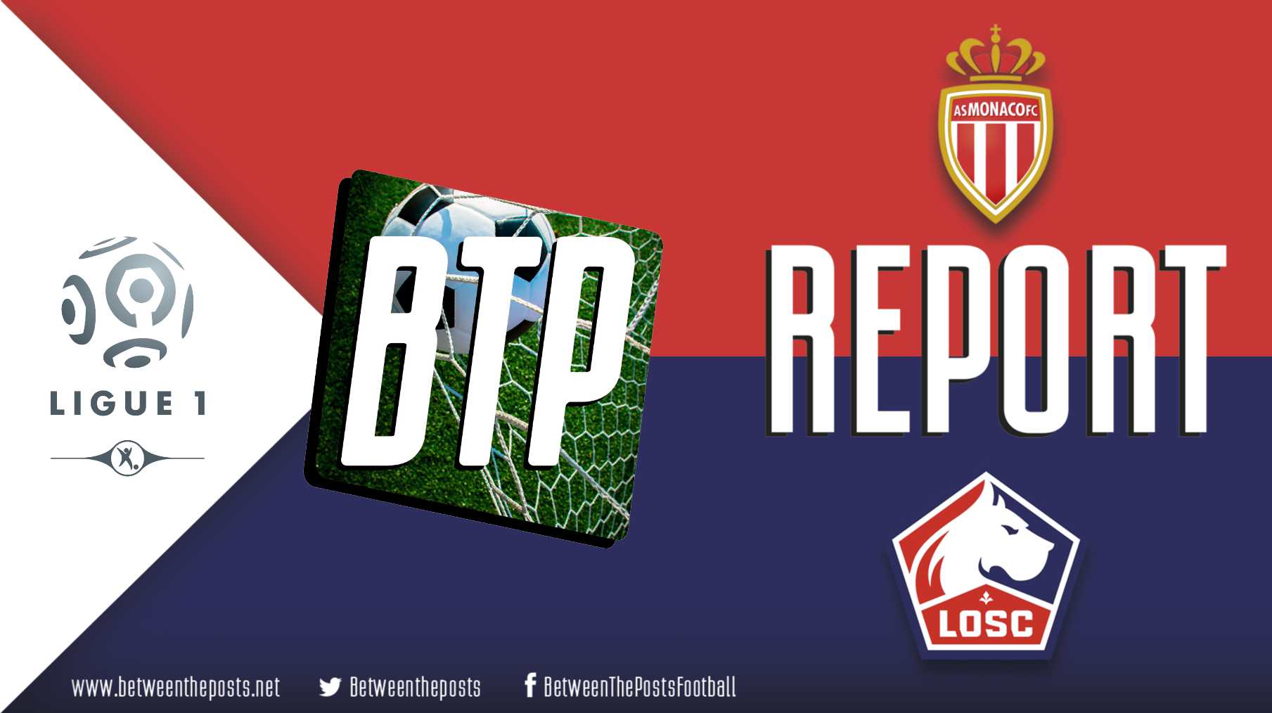 AS Monaco Lille OSC 0-1 Ligue 1